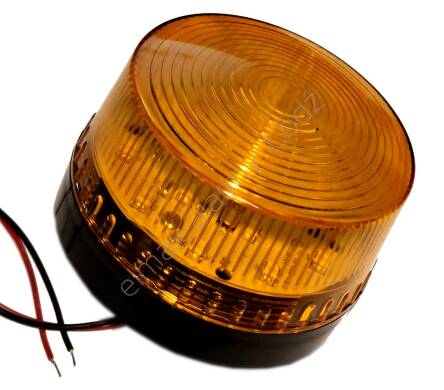 SL-Y 15-Led lampa sygnalizacyjna optyczna pomarańczowa 12V