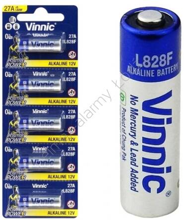 bateria 27A / 12V alkaliczna Vinnic (1szt.)