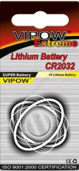 Bateria VIPOW EXTREME CR2032 1szt/blist.