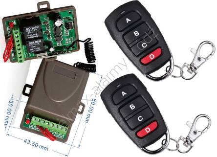 Ster-Max bramy 12Vdc - sterownik silnika 12Vdc (rolety żaluzji bramy)