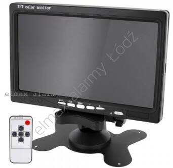 monitor LCD 7'' do kamer cofania DVD kolor